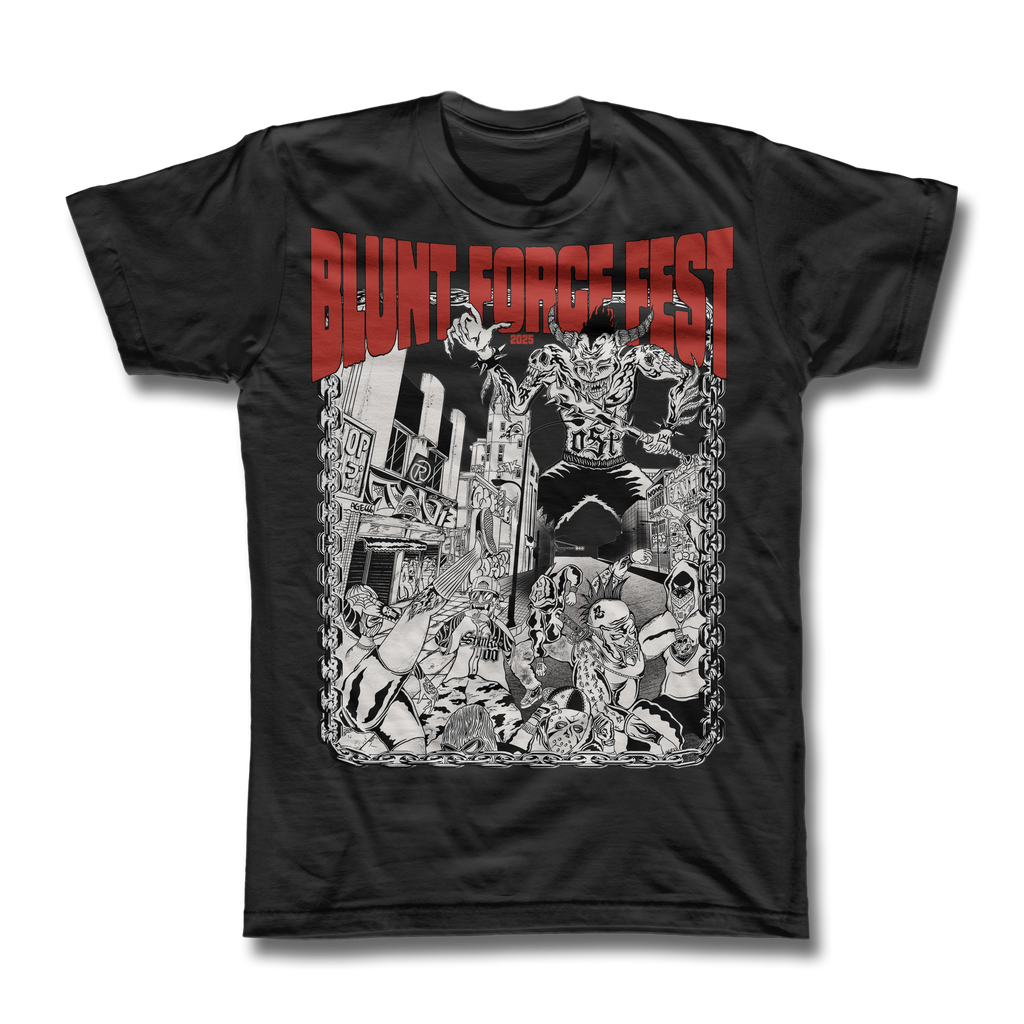 BLUNT FORCE FEST イベントTシャツ