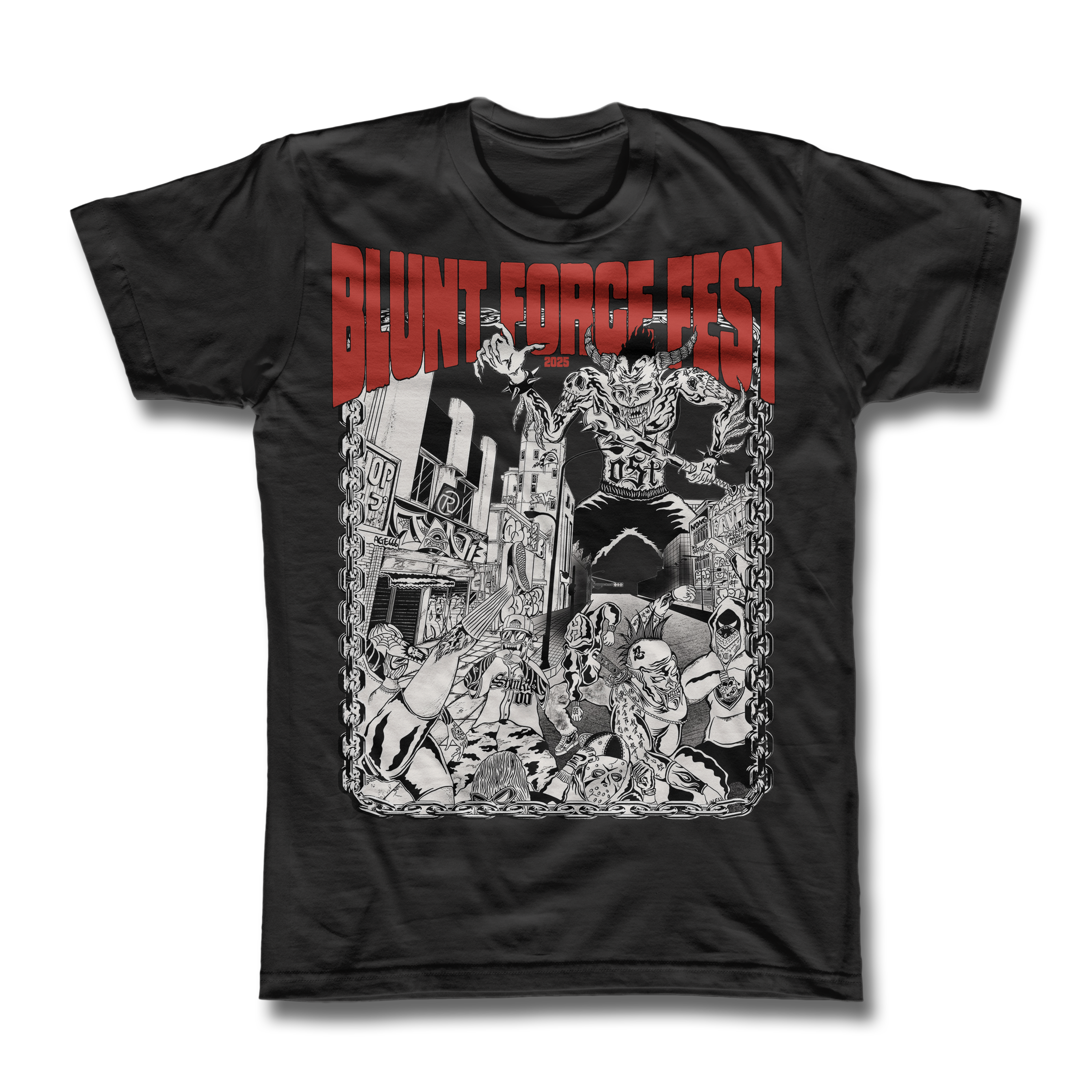 BLUNT FORCE FEST イベントTシャツ